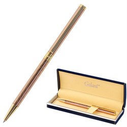 Ручка подарочная шариковая GALANT "ASTRON GOLD", корпус розовое золото, детали золотистые, узел 0,7 мм, синяя, 143526 - фото 11026695