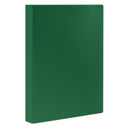 Папка 30 вкладышей STAFF, зеленая, 0,5 мм, 225699 - фото 11055789