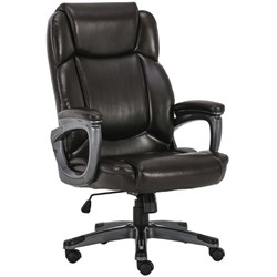 Кресло офисное BRABIX PREMIUM "Favorite EX-577", пружинный блок, рециклир. кожа, коричневое, 531936 - фото 11114412