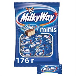 Батончики мини MILKY WAY &quot;Minis&quot; суфле в молочном шоколаде, 176 г, 2262