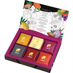 Чай CURTIS "Dessert Tea Collection" ассорти 6 вкусов, НАБОР 30 пакетиков, 100933 - фото 11134012