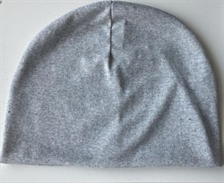 Подшлемник-шапка (тк.Трикотаж), серый меланж - фото 11381941