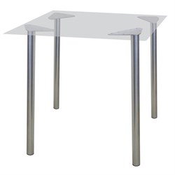 Рама стола для столовых, кафе, дома "Альфа", универсальная, цвет серебристый - фото 11387525