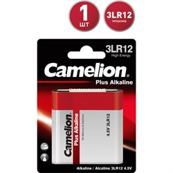 Батарейка Camelion Plus Alkaline 3LR12 BL-1 4.5В - фото 11867124