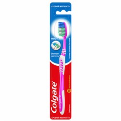 Зубная щетка COLGATE "Эксперт чистоты", средней жесткости, 5900273001566 - фото 12461287