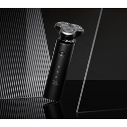 Электробритва XIAOMI Mi Electric Shaver S500, мощность 3 Вт, роторная, 3 головки, аккумулятор, черная, NUN4131GL - фото 13123578