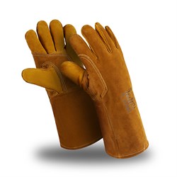 Перчатки Manipula Specialist&#174; Флагман Люкс (спилок+джинс/флис), SPL-75/TG-693