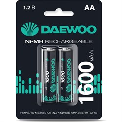 Аккумулятор Daewoo AA (1600mAh) Ni-MH BL-2 - фото 13190568