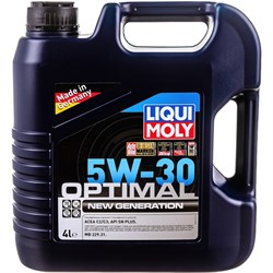 НС-синтетическое моторное масло LIQUI MOLY Optimal New Generation 5W-30 - фото 13225396