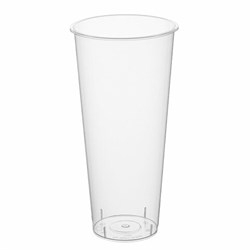 Стакан одноразовый пластиковый, прозрачный, сверхплотный, 650 мл, "Bubble Cup", ВЗЛП, 1022ГП - фото 13280386