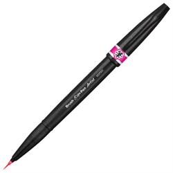 Ручка-кисть PENTEL (Япония) "Brush Sign Pen Artist", линия письма 0,5-5 мм, розовая, SESF30C-P - фото 13308529