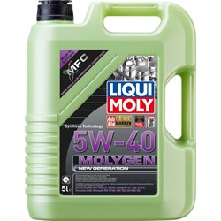 НС-синтетическое моторное масло LIQUI MOLY Molygen New Generation 5W-40 - фото 13316196