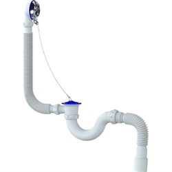 Прямоточный сифон для ванны Unicorn S32 - фото 13334022