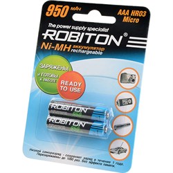 Аккумулятор Robiton RTU950MHAAA-2 - фото 13334866