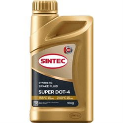 Тормозная жидкость SINTEC SUPER DOT-4 - фото 13347332