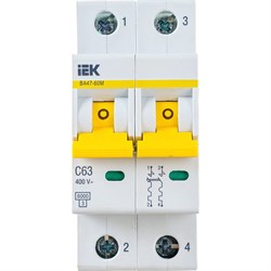 Автоматический выключатель IEK ВА47-60M - фото 13347907