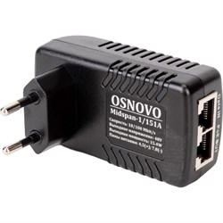 РоЕ инжектор OSNOVO sct1224 - фото 13354886