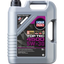 НС-синтетическое моторное масло LIQUI MOLY Top Tec 4500 5W-30 C1 - фото 13359029