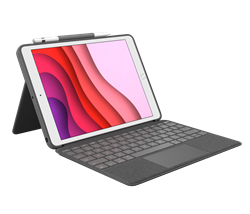 Клавиатура-чехол Logitech COMBO TOUCH (iPad 10.2in (7th gen)) (M/N: YU0040) - фото 13371762