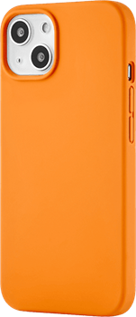 CS100OR61TH-I21M Touch Mag Case, чехол защитный силиконовый для iPhone 13 софт-тач, оранжевый - фото 13374441