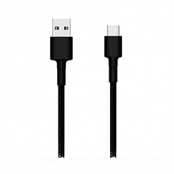 Кабель Mi Braided USB Type-C Cable 100см Black SJX10ZM (SJV4109GL) - фото 13374979
