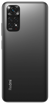 Redmi Note 11 Graphite Gray(2201117TY), 16,33 см (6.43") 1080 x 2400, 2.4GHz+1.8GHz, 8 Core, 4 GB, 64 GB, 1 ТБ, 50 МП+ 8 МП + 2 МП + 2 МП/13Mpix, 2 Sim, 2G, 3G, LTE, BT v5.0, WiFi 802.11 a/b/g/n/ac, NFC, GPS, Galileo, Glonass, Type-C, 5000 mAh, Android 11 - фото 13376064