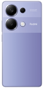 Redmi Note 13 Pro Lavender Purple (23117RA68G), 16,9 cm (6.67") 20:9 2400 x 1080, 2х2.8 ГГц + 6х2.0 ГГц, 8 Core, 8 GB, 256 GB, 200 МП/16Mpix, 2 Sim, 5.2, Wi-Fi, NFC, GPS / A-GPS, ГЛОНАСС, Galileo, Beidou, Type-C, 5000 mAh, 187g, 161 ммx75 ммx8 мм - фото 13376234