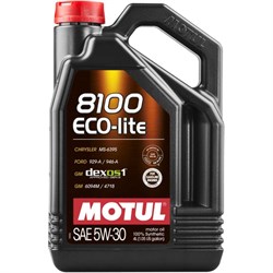 Синтетическое масло MOTUL 8100 ECO-lite 5W30 - фото 13521335