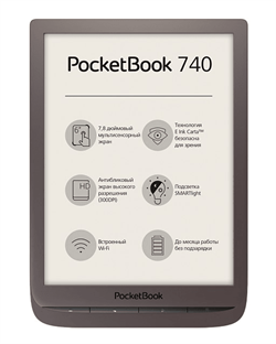 Электронная книга PocketBook 740 Dark Brown (PB740-X-RU)