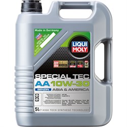 НС-синтетическое моторное масло LIQUI MOLY Special Tec AA Benzin 10W-30 SN GF-5 - фото 13623713