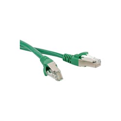 Экранированный патч-корд Hyperline PC-LPM-STP-RJ45-RJ45-C5e-1M-LSZH-GN - фото 13625658