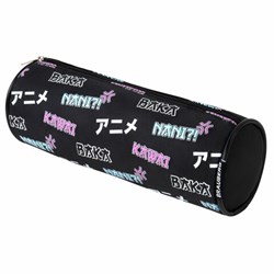 Пенал-косметичка BRAUBERG, Anime, черный, 20х7х7 см, 272295 - фото 13744884