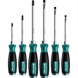 Набор ударных отверток KRAFTOOL Impact - фото 14726313