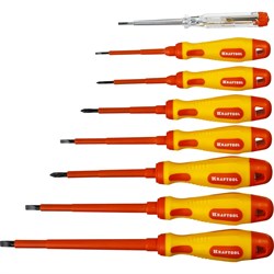 Набор высоковольтных отверток KRAFTOOL X-Drive ELECTRO - фото 14726509