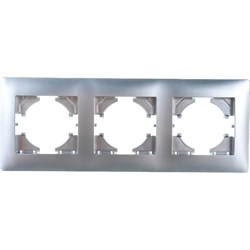 Трехместная рамка GUSI ELECTRIC Bravo - фото 15240479