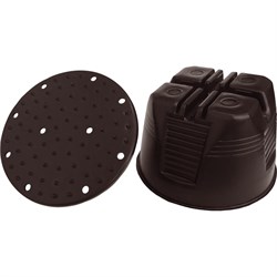 Держатель круглого проводника для плоской кровли EZETEK 91053 - фото 15663100