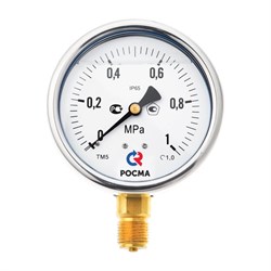 Виброустойчивый манометр РОСМА ТМ-520Р.00 - фото 16467368