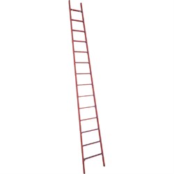 Приставная стеклопластиковая диэлектрическая лестница Антиток ЛСПД-5.0 Евро - фото 16523190