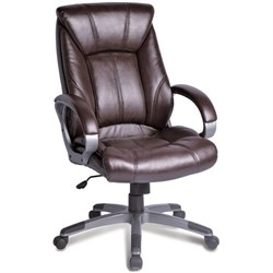 Кресло офисное BRABIX "Maestro EX-506", экокожа, коричневое, 530878 - фото 16566465