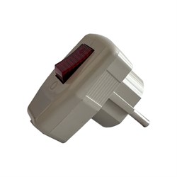 Угловая вилка с выключателем DORI 16702 - фото 16574907