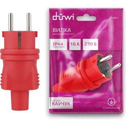 Каучуковая прямая вилка duwi 27455 1 - фото 16616647