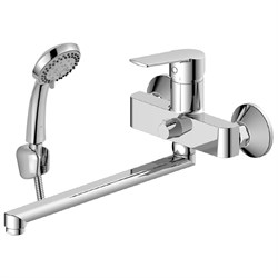 Универсальный одноручный смеситель для ванны Decoroom DR22043 - фото 16639284