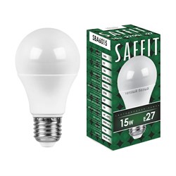 Светодиодная лампа SAFFIT E27 15W 2700K - фото 16654301