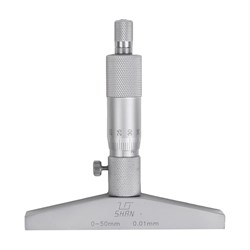 Микрометрический глубиномер SHAN ГМ-50 0,01 - фото 16661259