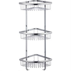 Тройная угловая полка-решетка Savol S-5854-3 23166 - фото 16684880