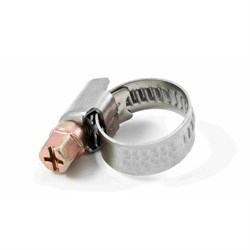 Червячный нержавеющий хомут NOVOCRAFT 121-09W027 CM - фото 16689571