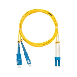 Переходной волоконно-оптический шнур NIKOMAX NMF-PC2S2C2-SCU-LCU-003 - фото 16705971