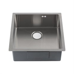 Врезная квадратная мойка Melana r5050w profline - фото 16747375