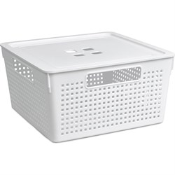 Квадратная коробка для хранения Violet Лофт - фото 16748634