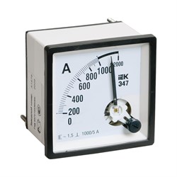 Амперметр IEK Э47 - фото 16786273